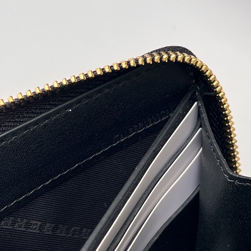 活力裝飾標志性 Burberry 格紋環保帆布全拉鍊錢夾 [B家]原單出品IT~