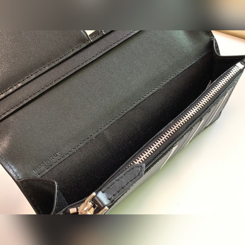 London 格紋二折包 [B 家]原單出品IT~~ 煙熏格子搭配進口粒面小牛皮