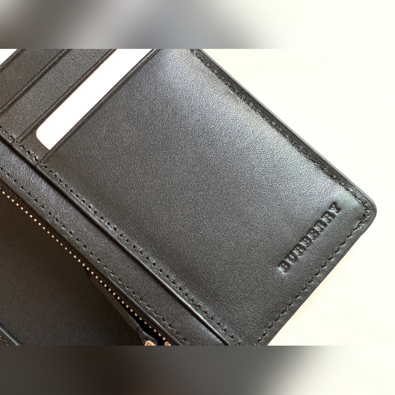 London 格紋二折包 [B 家]原單出品IT~~ 煙熏格子搭配進口粒面小牛皮