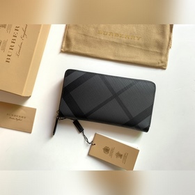 London格紋拉鍊包 [B 家]原單出品IT~~官方新配色小號拉鍊錢包 煙熏格