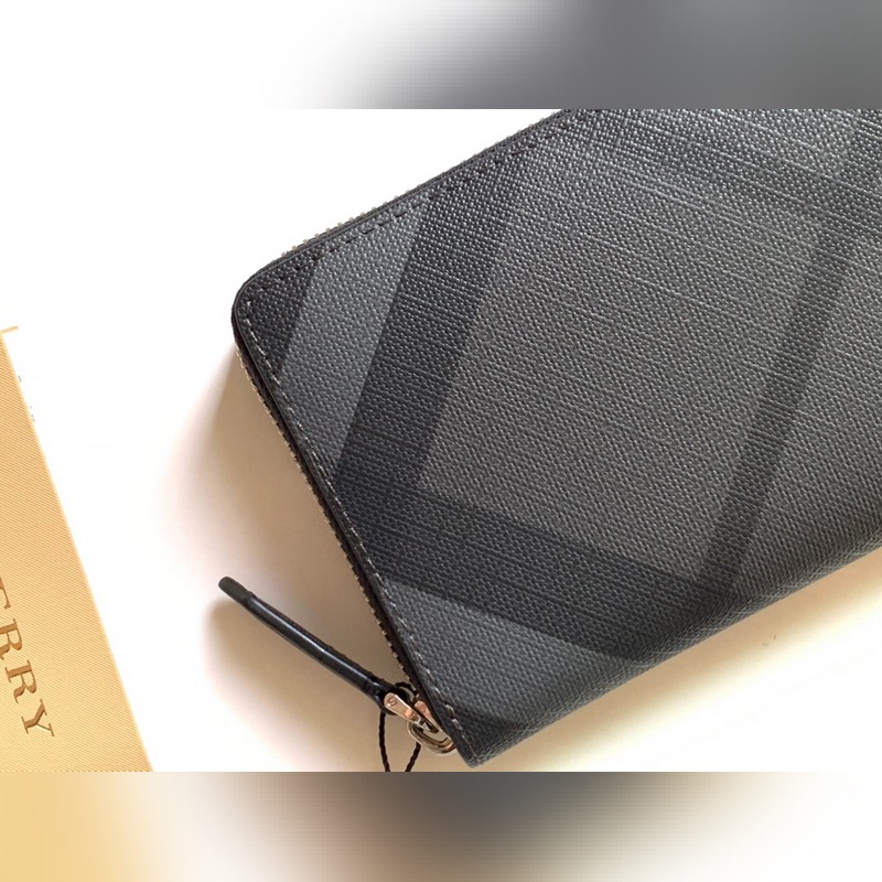 London格紋拉鍊包 [B 家]原單出品IT~~官方新配色小號拉鍊錢包 煙熏格