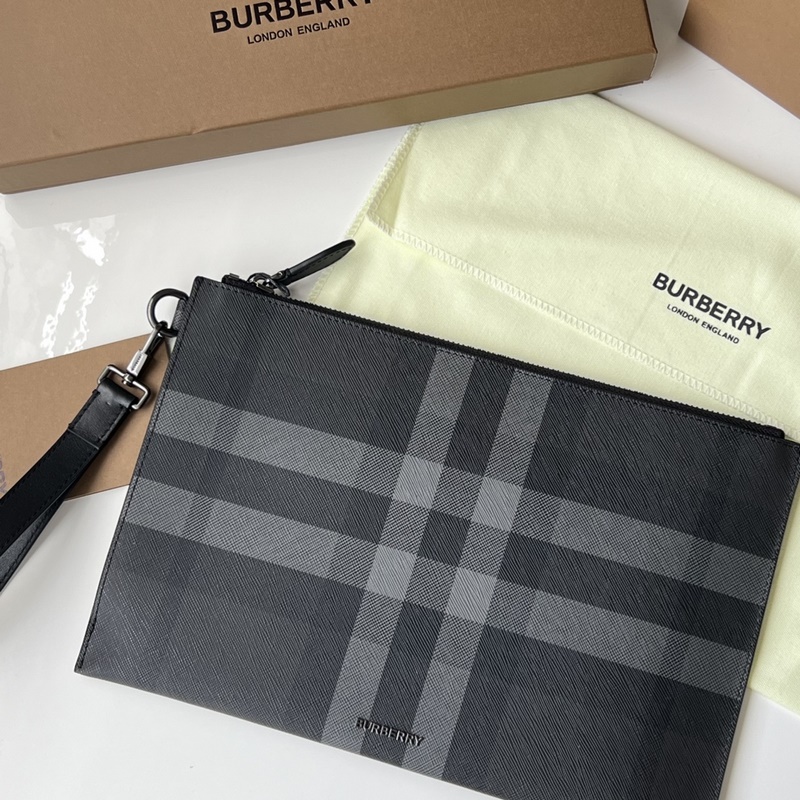 London 格紋拉鍊收納袋 裝飾標志性格紋設計[B 家]原單出品IT~~ 采用