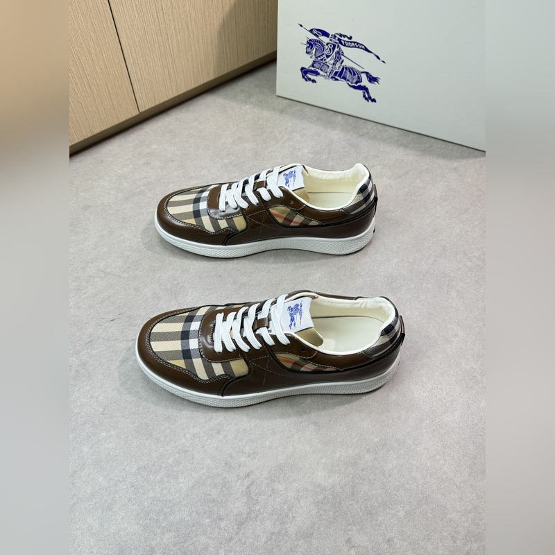 巴寶莉 BURBERRY -高端品質(zhì) 原單 休閑運(yùn)動(dòng)闆鞋 -鞋面：進(jìn)口 開邊珠小