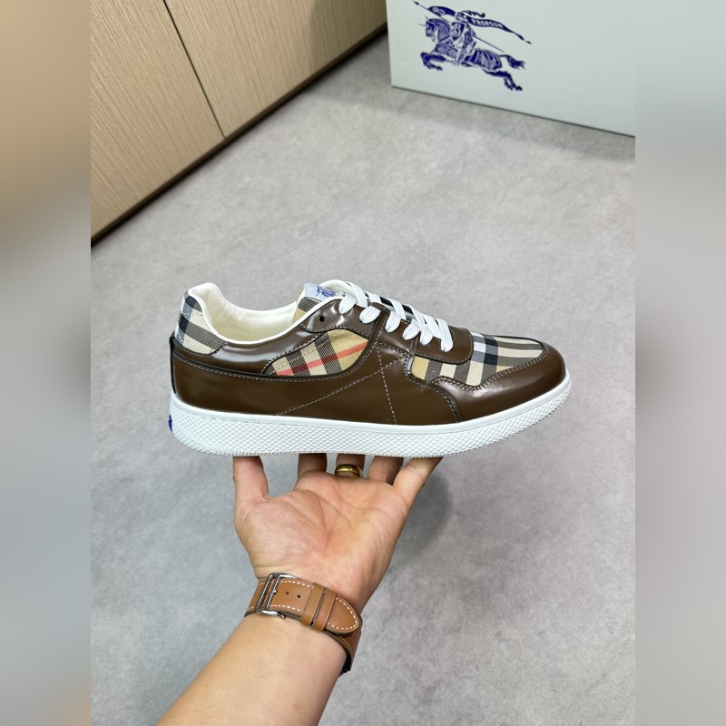 巴寶莉 BURBERRY -高端品質(zhì) 原單 休閑運(yùn)動(dòng)闆鞋 -鞋面：進(jìn)口 開邊珠小