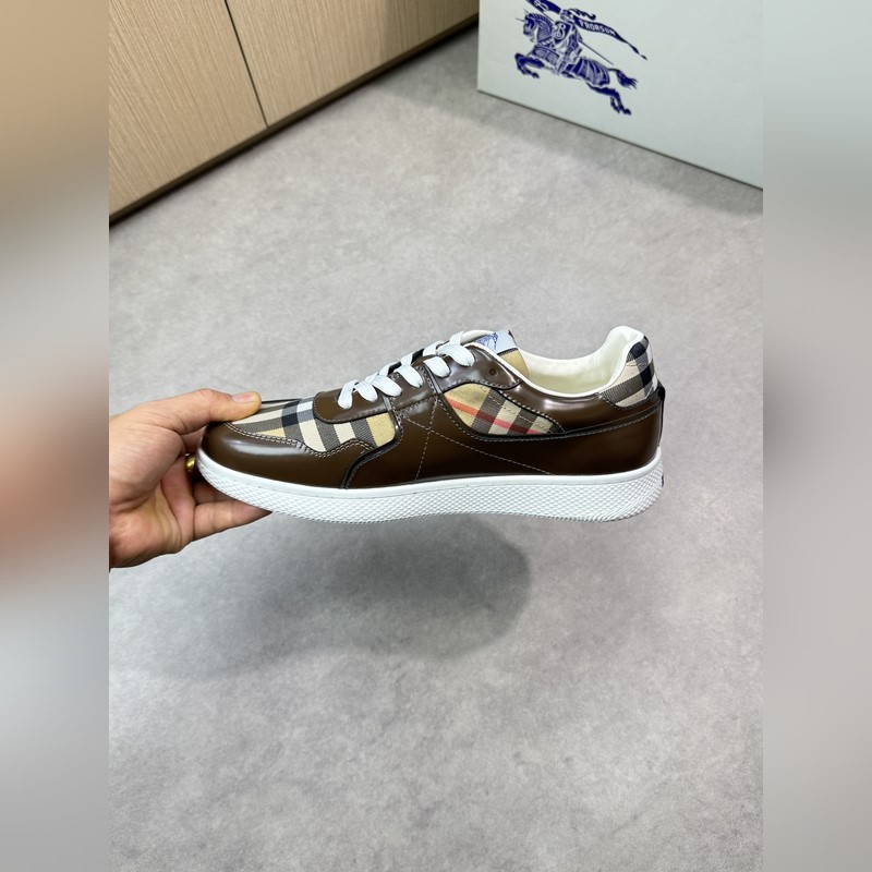 巴寶莉 BURBERRY -高端品質(zhì) 原單 休閑運(yùn)動(dòng)闆鞋 -鞋面：進(jìn)口 開邊珠小