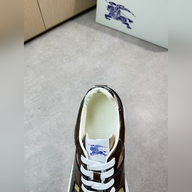 巴寶莉 BURBERRY -高端品質(zhì) 原單 休閑運(yùn)動(dòng)闆鞋 -鞋面：進(jìn)口 開邊珠小