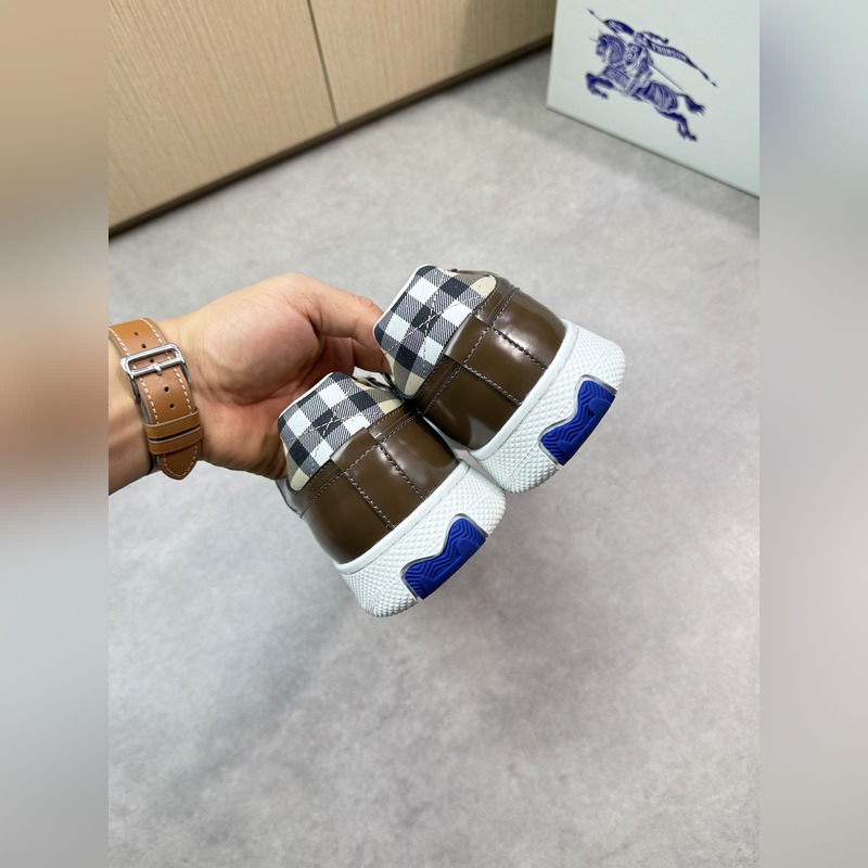 巴寶莉 BURBERRY -高端品質(zhì) 原單 休閑運(yùn)動(dòng)闆鞋 -鞋面：進(jìn)口 開邊珠小