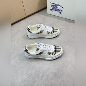 巴寶莉 BURBERRY -高端品質 原單 休閑運動闆鞋 -鞋面：進口 開邊珠小
