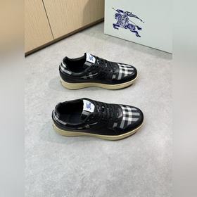 巴寶莉 BURBERRY -高端品質 原單 休閑運動闆鞋 -鞋面：進口 納帕小牛