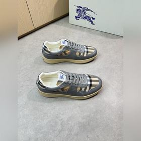 巴寶莉 BURBERRY -高端品質 原單 休閑運動闆鞋 -鞋面：進口 納帕小牛