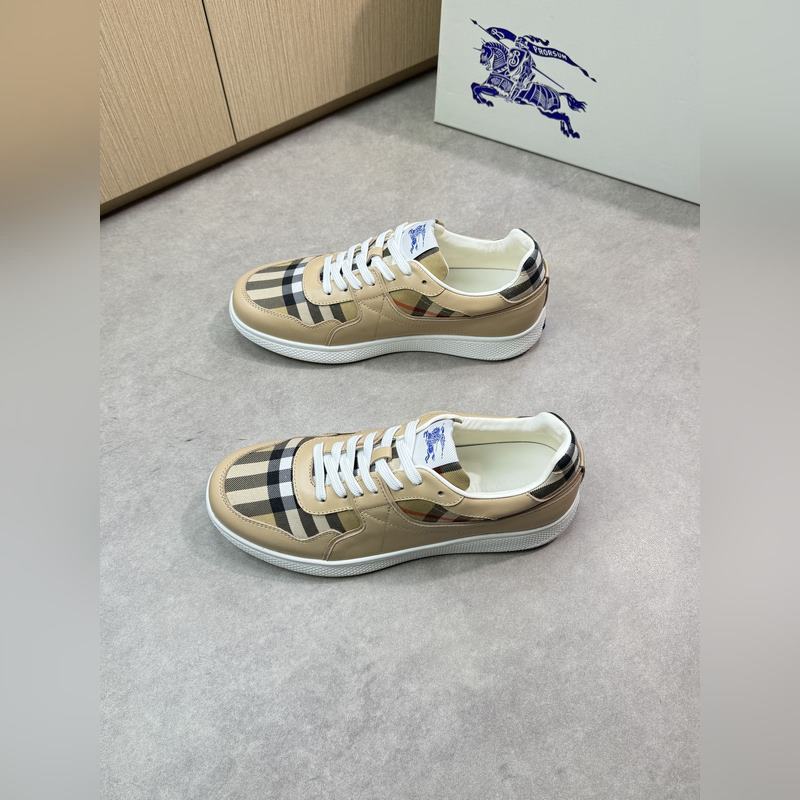 巴寶莉 BURBERRY -高端品質 原單 休閑運動闆鞋 -鞋面：進口 納帕小牛