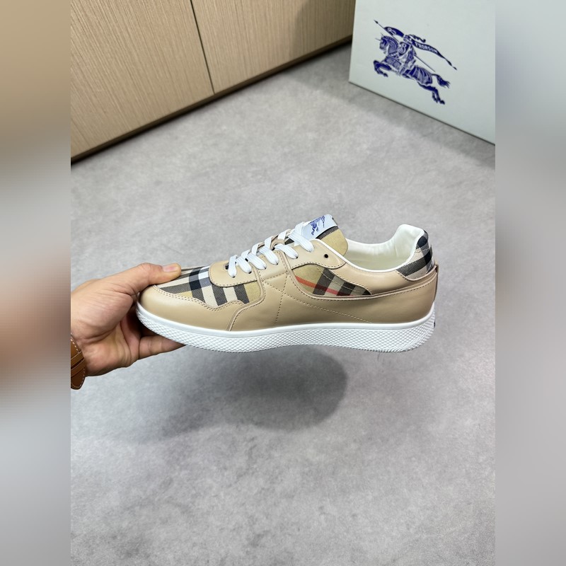 巴寶莉 BURBERRY -高端品質 原單 休閑運動闆鞋 -鞋面：進口 納帕小牛