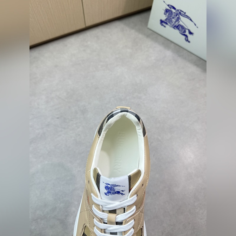 巴寶莉 BURBERRY -高端品質 原單 休閑運動闆鞋 -鞋面：進口 納帕小牛