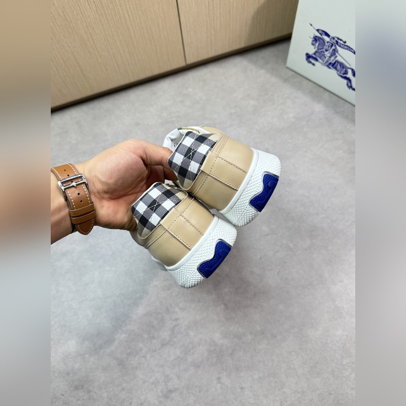 巴寶莉 BURBERRY -高端品質 原單 休閑運動闆鞋 -鞋面：進口 納帕小牛