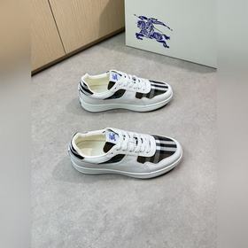 巴寶莉 BURBERRY -高端品質 原單 休閑運動闆鞋 -鞋面：進口 納帕小牛