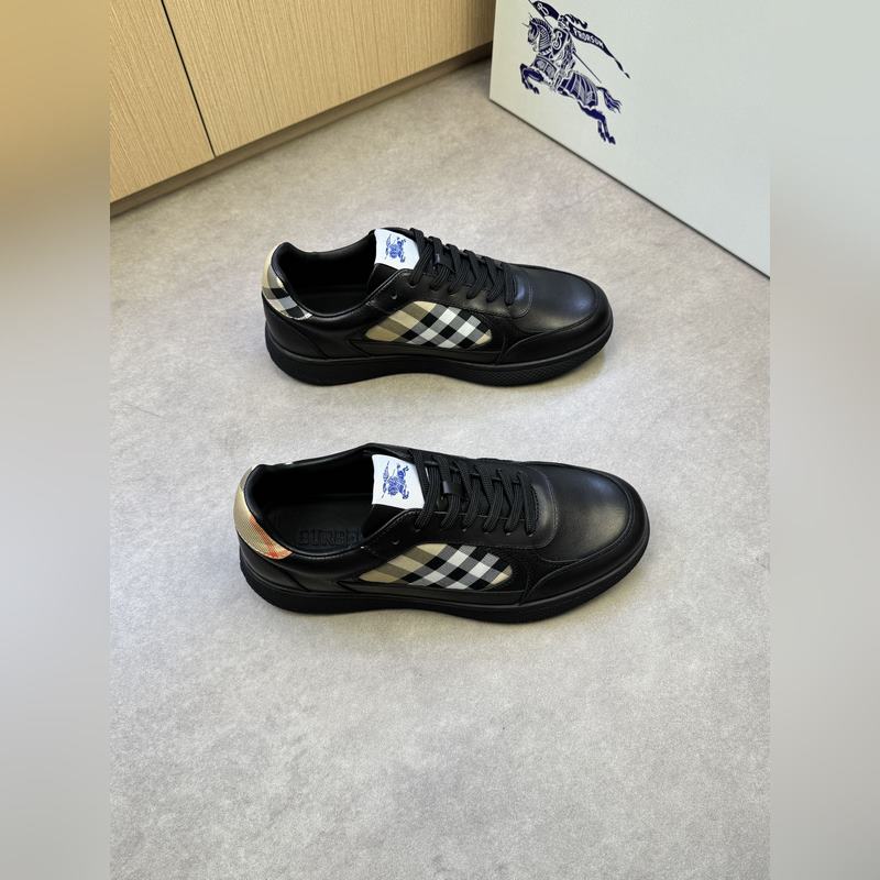 巴寶莉 BURBERRY -高端品質(zhì) 原單 休閑運動闆鞋 -鞋面：進(jìn)口 納帕小牛