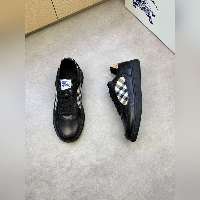 巴寶莉 BURBERRY -高端品質(zhì) 原單 休閑運動闆鞋 -鞋面：進(jìn)口 納帕小牛