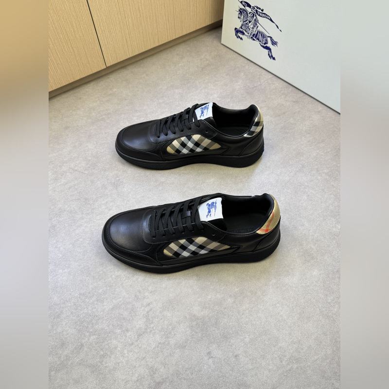 巴寶莉 BURBERRY -高端品質(zhì) 原單 休閑運動闆鞋 -鞋面：進(jìn)口 納帕小牛