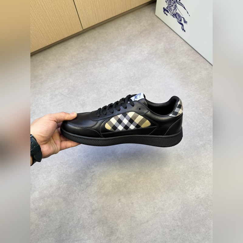 巴寶莉 BURBERRY -高端品質(zhì) 原單 休閑運動闆鞋 -鞋面：進(jìn)口 納帕小牛