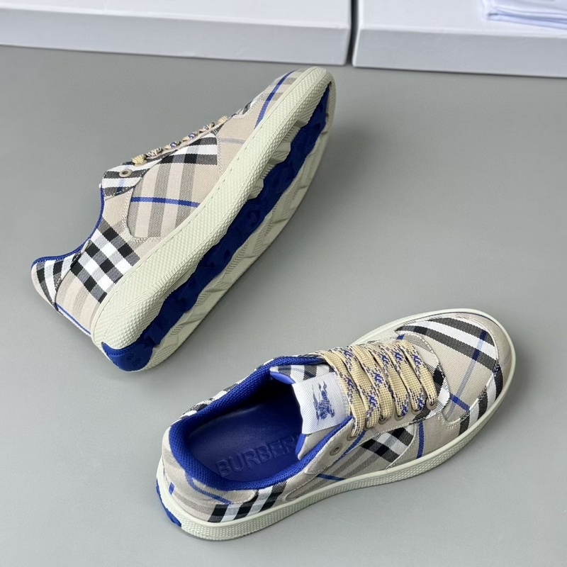 青苔色格紋 Terrace 運動鞋 BURBERRYI 終于來了 酷 颯 全新露