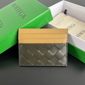 #BV 新款編織拼色卡包 749449 簡簡單單精緻卡包 小巧輕薄易攜帶 直接揣