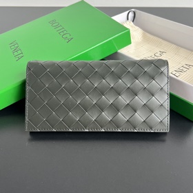#Bv新款 編織翻蓋長款錢包 749438 萬年經常全編織長錢夾 這款錢包更注重