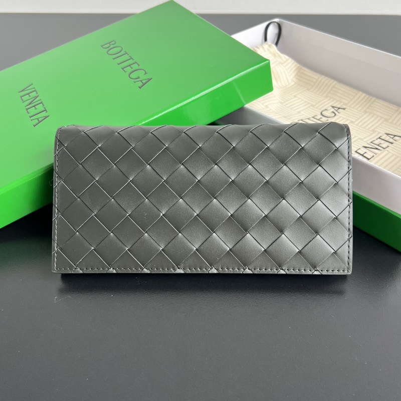 #Bv新款 編織翻蓋長款錢包 749438 萬年經常全編織長錢夾 這款錢包更注重