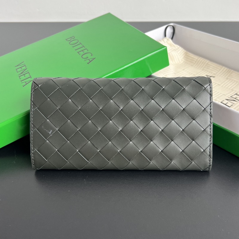 #Bv新款 編織翻蓋長款錢包 749438 萬年經常全編織長錢夾 這款錢包更注重