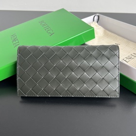 #Bv新款 編織翻蓋長款錢包 749438 萬年經常全編織長錢夾 這款錢包更注重