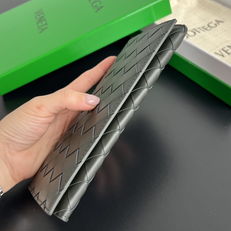 #Bv新款 編織翻蓋長款錢包 749438 萬年經常全編織長錢夾 這款錢包更注重