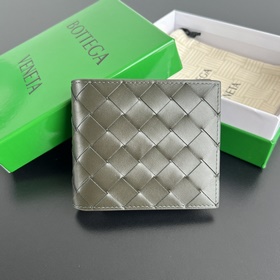 #Bv 新款帶零錢袋雙折短夾 605722 帶有零錢袋的短夾 硬幣跟零錢就有地方