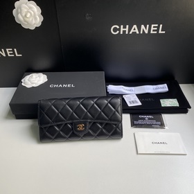[頂級原單]CHANEL 經典倆折長款錢包到貨 原單品質、款號A0241頂級皮料