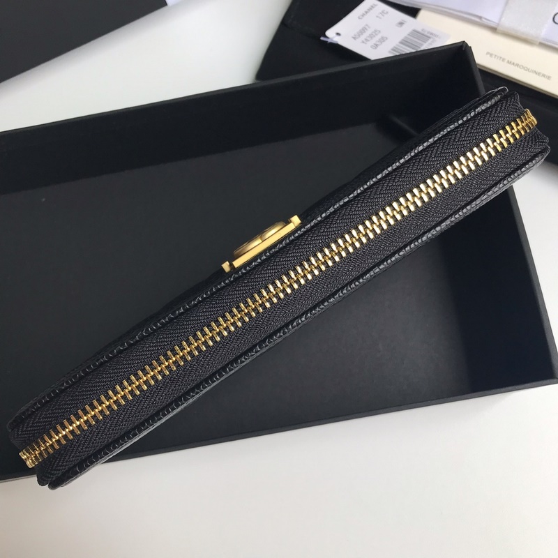 [原單品質(zhì)][帶序列碼]CHANEL loboy經(jīng)典拉鍊錢包 款號A80288