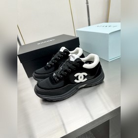 Chanel香奈兒--2026專櫃頂級休閑款運動鞋 這款經典設計 鞋面多種工藝電