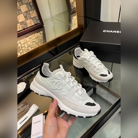 Chanel香奈兒25SS最新款小白鞋 休閑 運動鞋 滑闆鞋 原版購入開發做貨