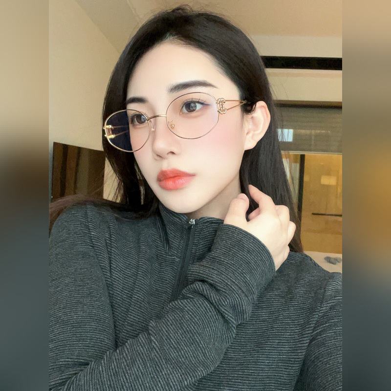 CHANEL 新款 香奶奶 Model ： CH6991 雙C 鏡腿閃鑽logo