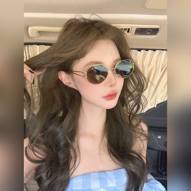 CHANEL 新款 香奶奶 Model ： CH6991 雙C 鏡腿閃鑽logo