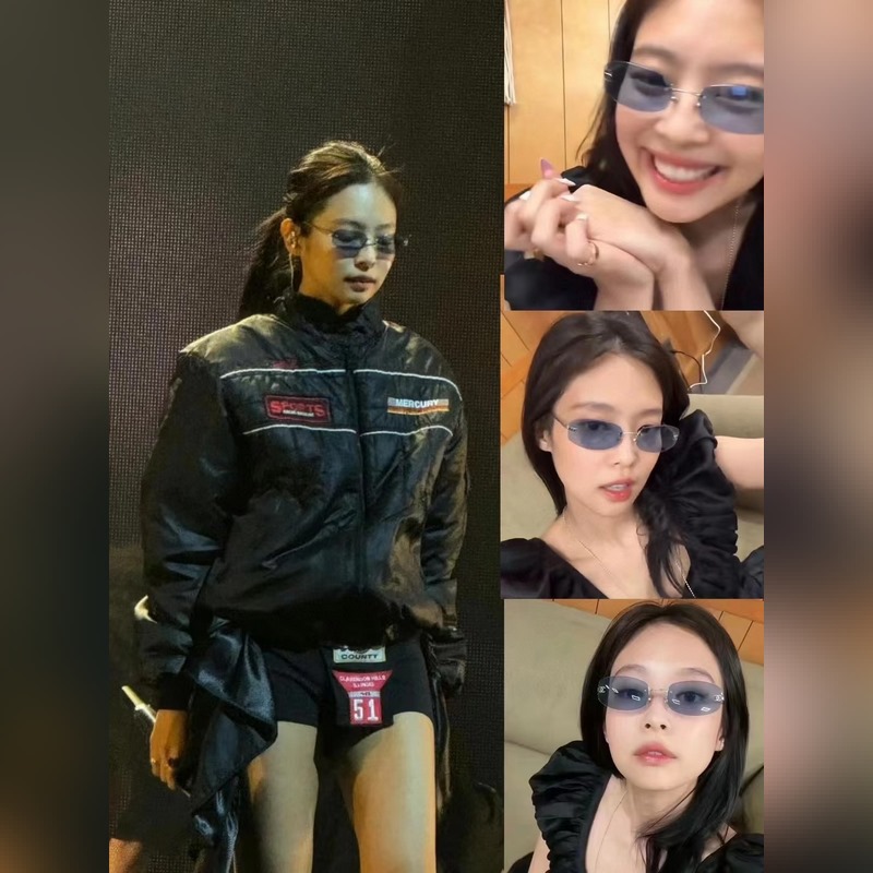 jennie with chanel vintage 0CH4002
