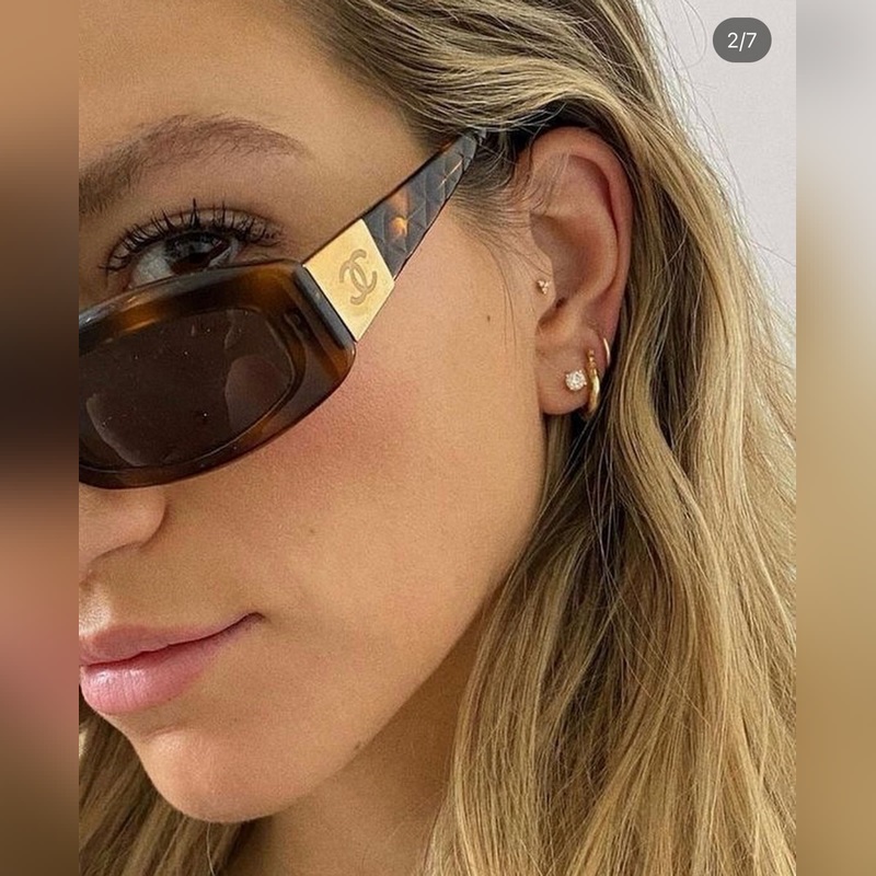 CHANEL 磨砂五金更有質感 MODEL：C74573S SIZE：52口18