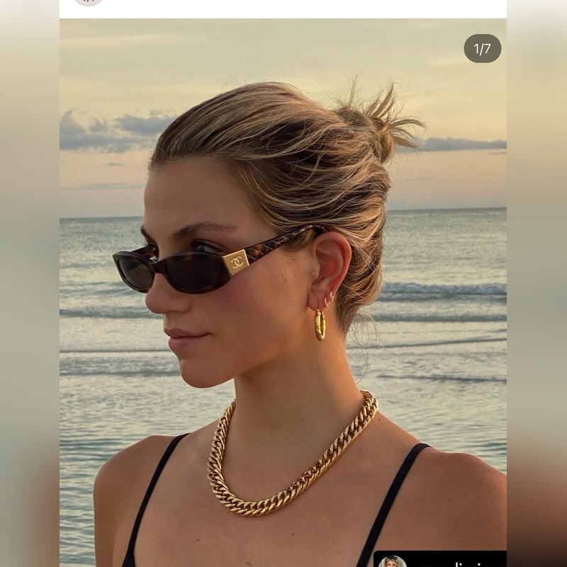 CHANEL 磨砂五金更有質感 MODEL：C74573S SIZE：52口18