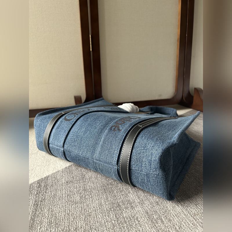 Chloé Woody Tote Bag 中號帥氣牛仔面料 平常出門時總是會需要