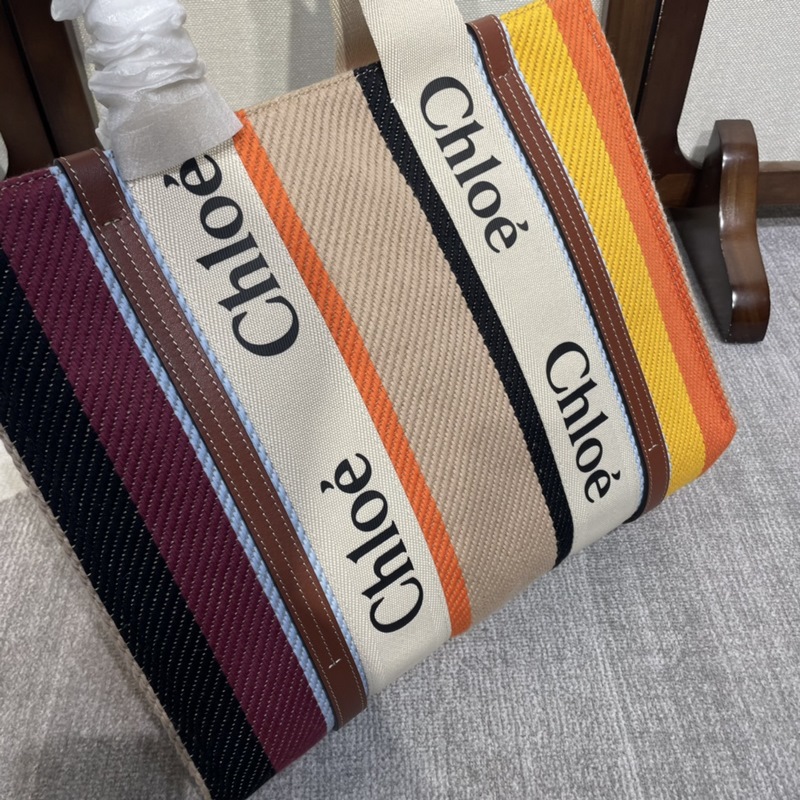 中號彩虹 配色 2026年新款Chloe彩虹 Woody托特-新成員來報道！！！