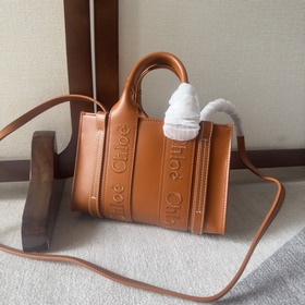 全皮質迷你 Chloe Woody全皮質、優雅質感托特包絕絕子！！Woody系列