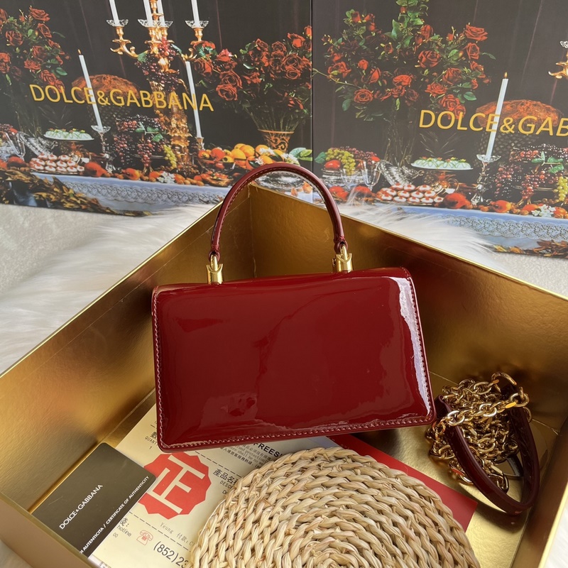 [Dolce & Gabbana 杜嘉班納] 新款。款號：9111漆皮 原單 細