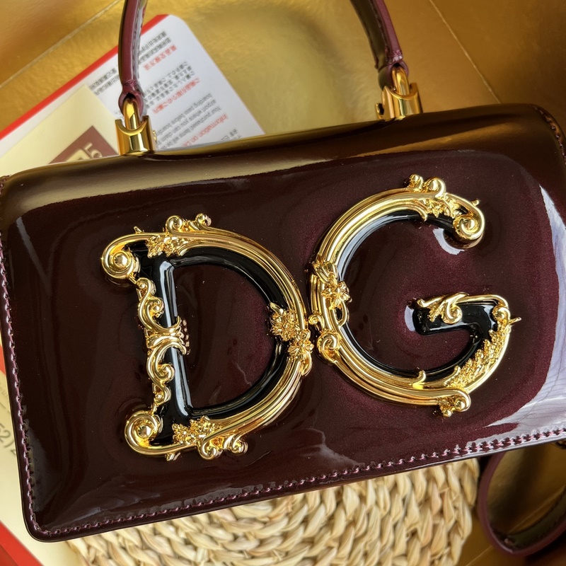 [Dolce & Gabbana 杜嘉班納] 新款。款號：9111漆皮 原單 細