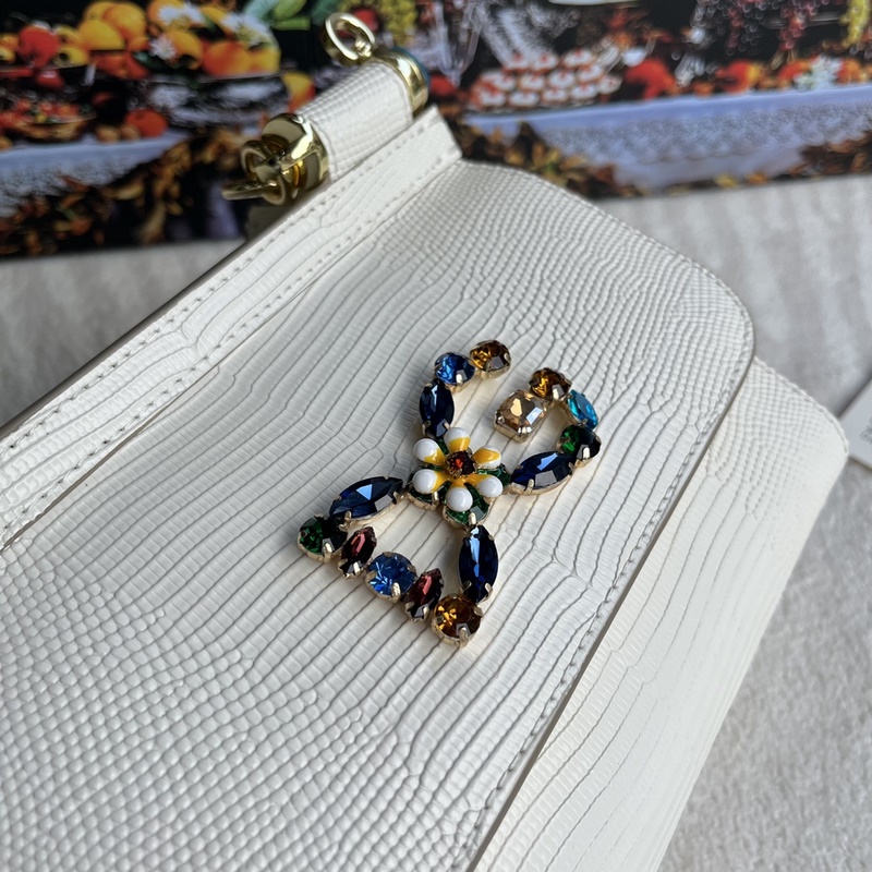 [Dolce & Gabbana 杜嘉班納]款號：4135蜥蜴鑽 原單 完美袋形