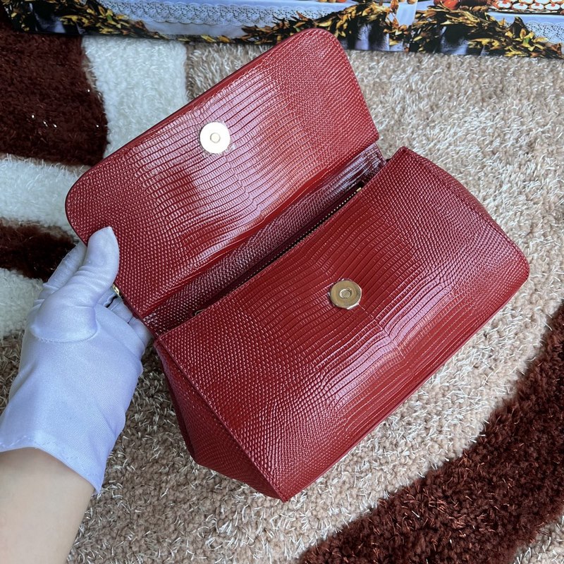 [Dolce & Gabbana 杜嘉班納]款號：4135蜥蜴鑽 原單 完美袋形