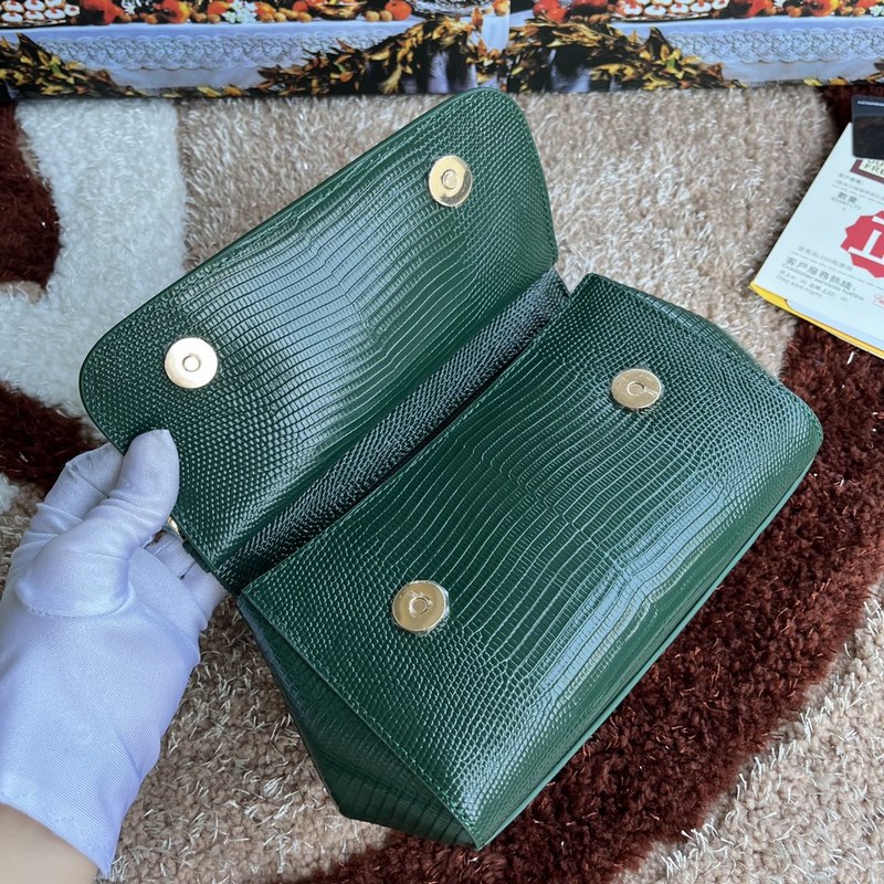 [Dolce & Gabbana 杜嘉班納]款號：4135蜥蜴鑽 原單 完美袋形