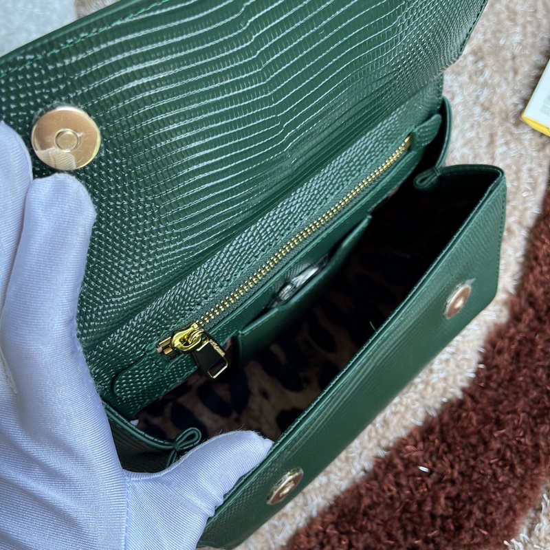 [Dolce & Gabbana 杜嘉班納]款號：4135蜥蜴鑽 原單 完美袋形