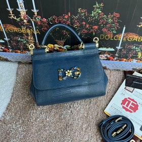 [Dolce & Gabbana 杜嘉班納]款號：4135蜥蜴鑽 原單 完美袋形